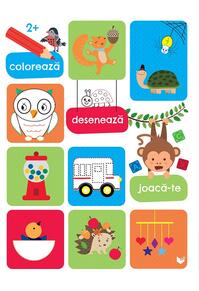 Copertă produs Colorează, desenează, joacă-te (2 ani+)