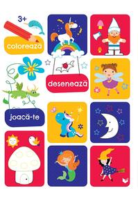 Copertă produs Colorează, desenează, joacă-te (3 ani+)