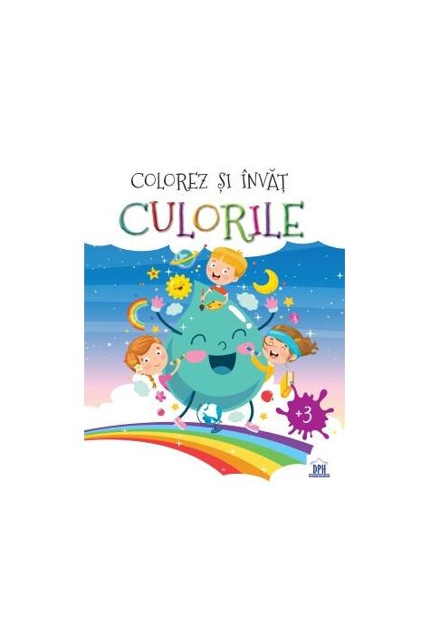 Copertă produs Colorez și &icirc;nvăț culorile