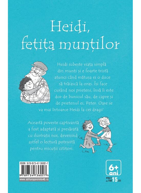 Copertă produs Heidi, fetiţa munţilor - gallery big 2