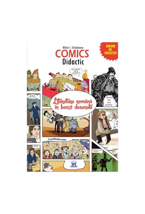 Copertă produs Comics Didactic - Literatura rom&acirc;nă &icirc;n benzi desenate