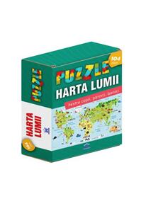 Copertă produs Harta lumii - Puzzle (104 piese, A3)