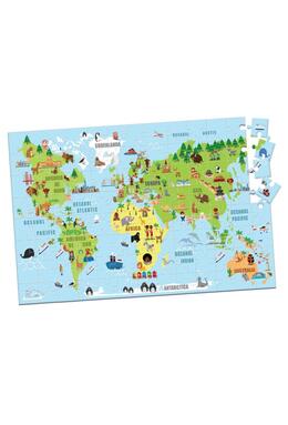 Copertă produs Harta lumii - Puzzle (104 piese, A3)