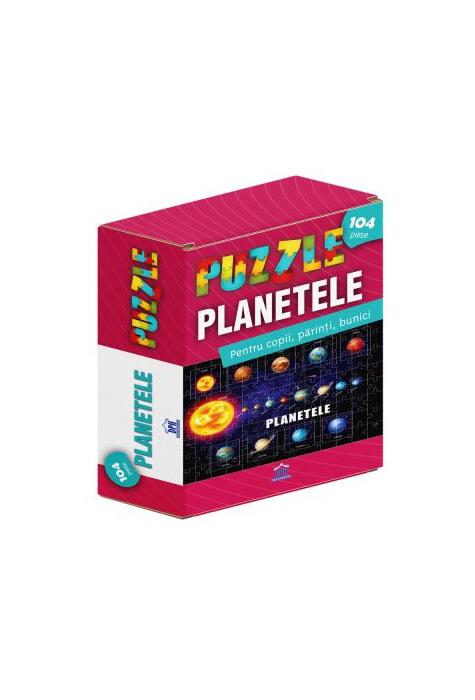 Copertă produs Planetele - Puzzle (104 piese, A3)