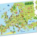 Copertă produs Harta Europei - Puzzle (104 piese, A3) - gallery small 