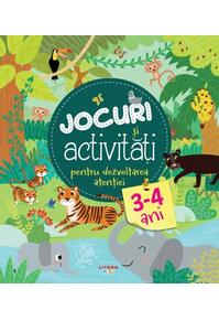 Copertă produs Jocuri și activități pentru dezvoltarea atenției