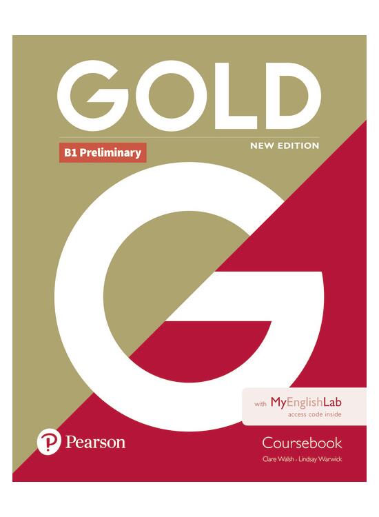 Copertă produs Gold B1 Preliminary New Edition Coursebook and MyEnglishLab Pack - gallery big 1