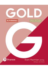 Copertă produs Gold B1 Preliminary New Edition Exam Maximiser with Key