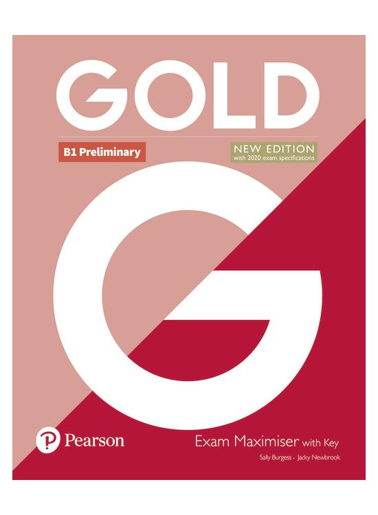 Copertă produs Gold B1 Preliminary New Edition Exam Maximiser with Key - gallery big 1