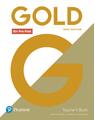 Copertă produs Gold B1+ Pre-First New Edition Teacher's Book with Portal access and Teacher's Resource Disc Pack - thumb 1