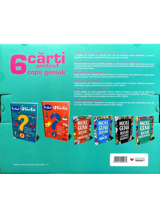 Copertă produs Box set - Micile genii și Testul de știință - gallery big 2