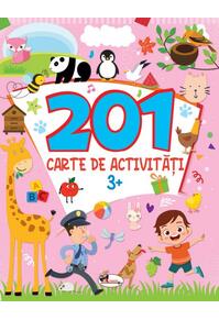 Copertă produs 201 carte de activități 3+