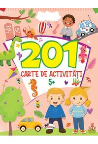 Copertă produs 201 carte de activități 5+