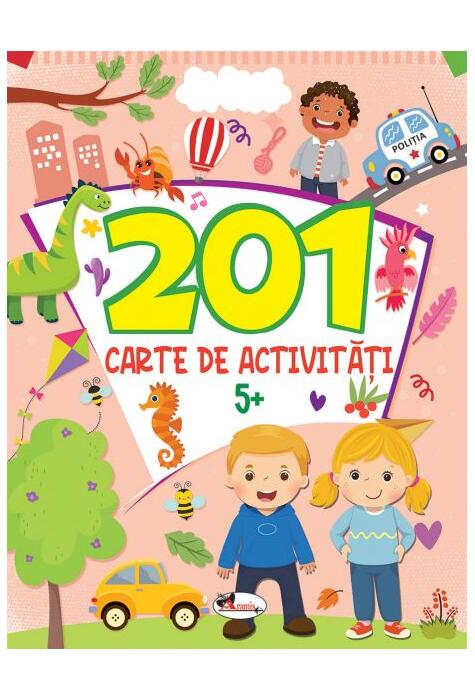 Copertă produs 201 carte de activități 5+