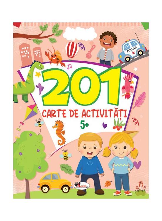 Copertă produs 201 carte de activități 5+ - gallery big 1