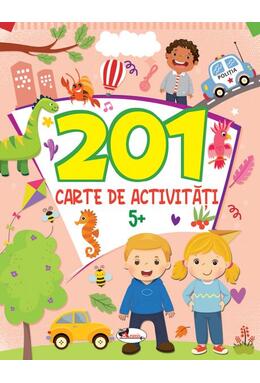 Copertă produs 201 carte de activități 5+