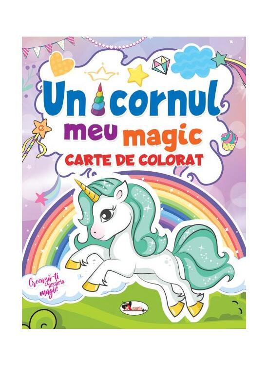 Copertă produs Unicornul meu magic. Carte de colorat - gallery big 1