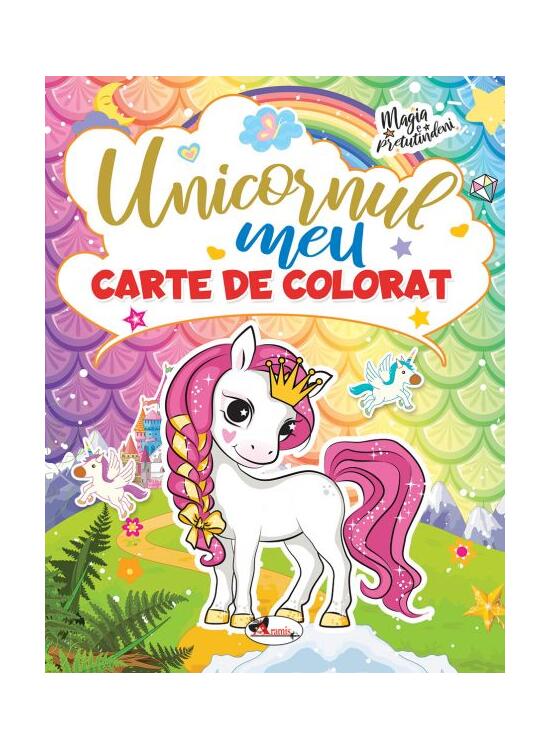 Copertă produs Unicornul meu. Carte de colorat - gallery big 1