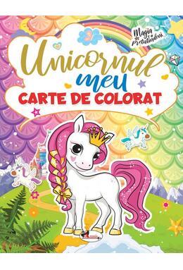 Copertă produs Unicornul meu. Carte de colorat