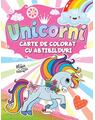 Copertă produs Unicorni. Carte de colorat cu abțibilduri - thumb 1