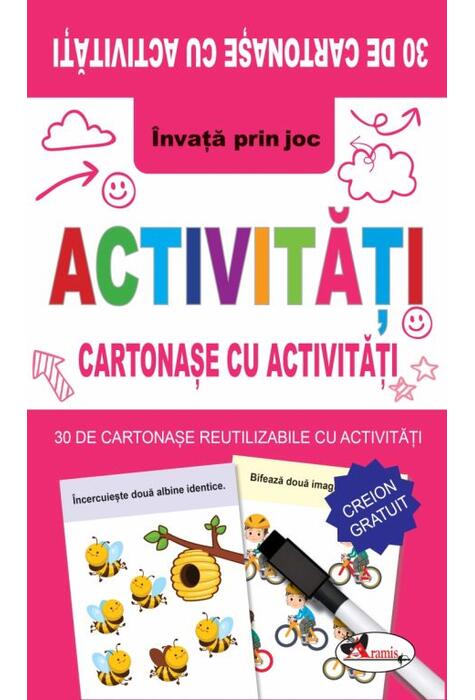 Copertă produs Activități. Cartonașe cu activități