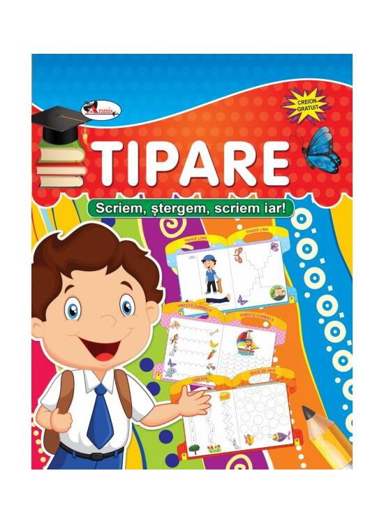 Copertă produs Scriem, ștergem, scriem iar! Tipare (nou!) - gallery big 1