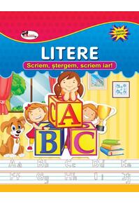 Copertă produs Scriem, ștergem, scriem iar! Litere (nou!)