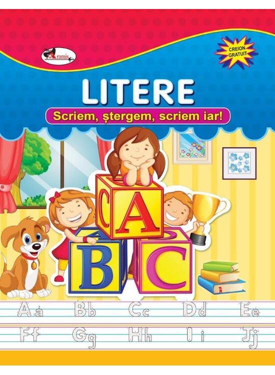 Copertă produs Scriem, ștergem, scriem iar! Litere (nou!) - gallery big 1