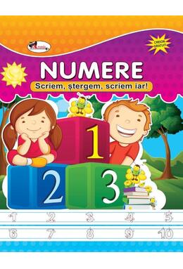 Copertă produs Scriem, ștergem, scriem iar! Numerele (nou!)