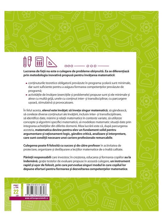 Copertă produs Matematică. Caiet de vacanță. Clasa a VII-a - gallery big 2