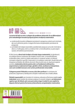 Copertă produs Matematică. Caiet de vacanță. Clasa a VII-a