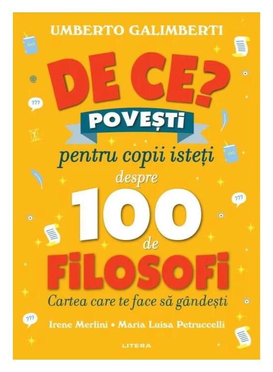 Copertă produs De ce?: Povești pentru copii isteți despre 100 de filosofi - gallery big 1