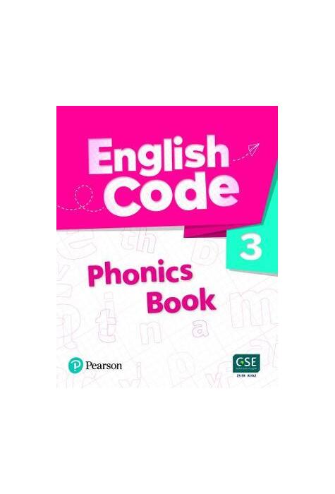 Copertă produs English Code 3. Phonics Book with Audio & Video QR Code