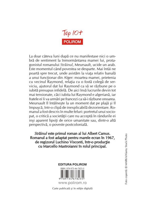 Copertă produs Străinul - gallery big 2