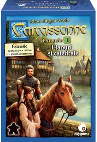 Copertă produs Carcassonne: Hanuri și catedrale (extensia 1)