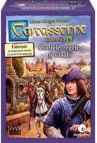 Copertă produs Carcassonne: Contele, regele și vasalii (extensia 6)