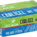 Copertă produs Set 100 agrafe zincate ECADA, 33 mm - gallery small 