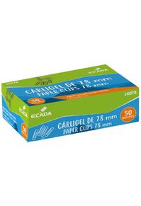 Copertă produs Set 50 agrafe ECADA, 78 mm