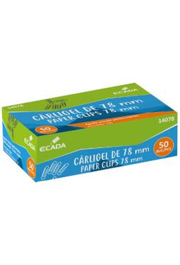 Copertă produs Set 50 agrafe ECADA, 78 mm