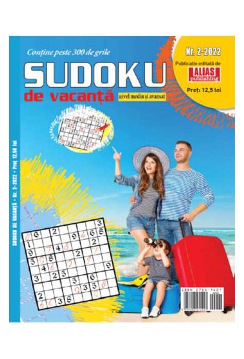 Copertă produs Sudoku de vacanță nr. 2/ 2022
