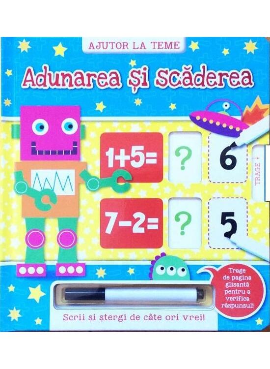 Copertă produs Scrii și stergi - Adunarea și scăderea - gallery big 1