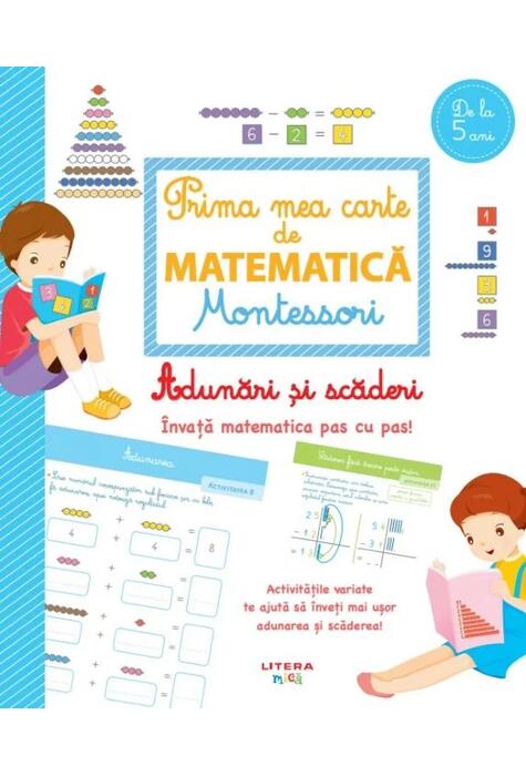 Copertă produs Prima mea carte de matematică Montessori
