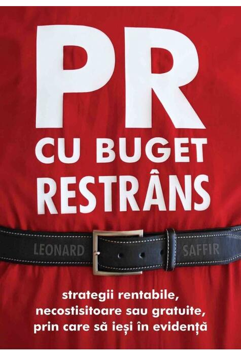 Copertă produs PR cu buget restrâns