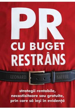 Copertă produs PR cu buget restrâns