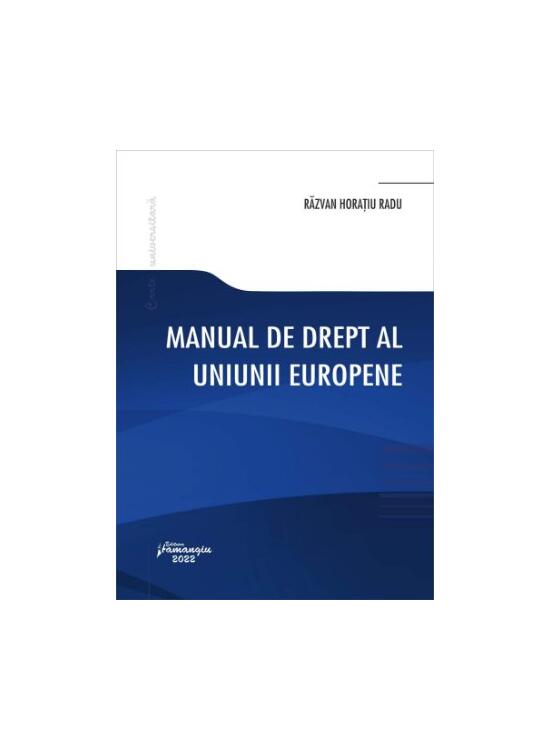 Copertă produs Manual de drept al Uniunii Europene - gallery big 1