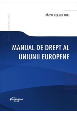 Copertă produs Manual de drept al Uniunii Europene