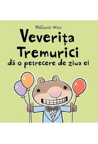 Copertă produs Veverița Tremurici dă o petrecere de ziua ei