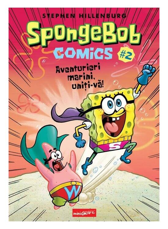 Copertă produs Aventurieri marini, uniți-vă! SpongeBob Comics (Vol. 2) - gallery big 1