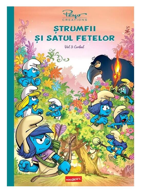 Copertă produs Corbul. Ștrumfii și satul fetelor (Vol. 3) - gallery big 1