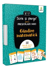 Copertă produs G&acirc;ndire matematică